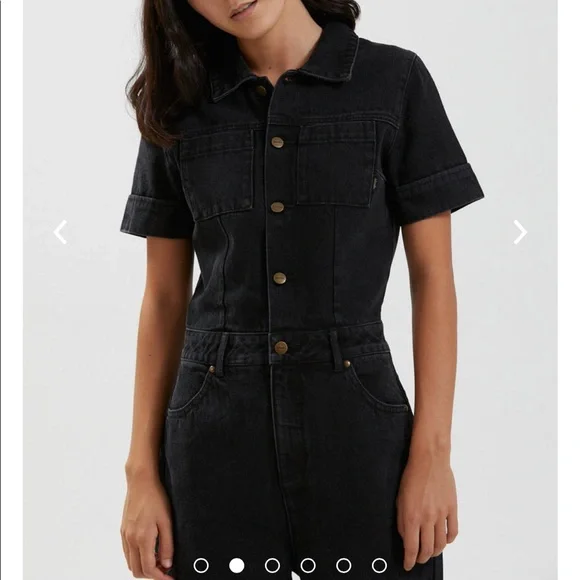 Trendy Afends 💯% organic cotton denim jumpsuit - Picture 3 of 16